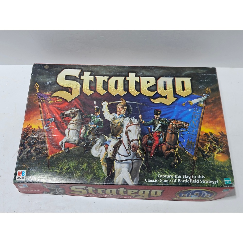 Stratego Board Game 1999 Strategy Game Milton Bradley Missing Instructions